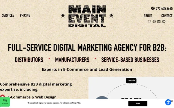 img of B2B Digital Marketing Agency - Main Event Digital